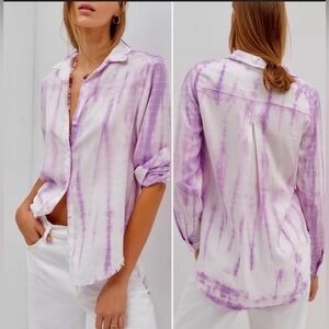Cloth and Stone Frayed Button Down